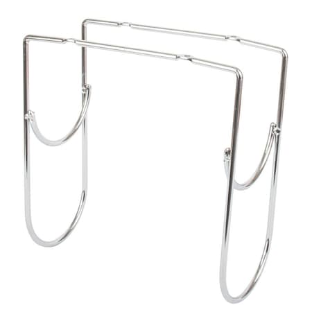Hardware Resources Polished Chrome Under Cabinet Wine Bottle Rack WBH-PC-R